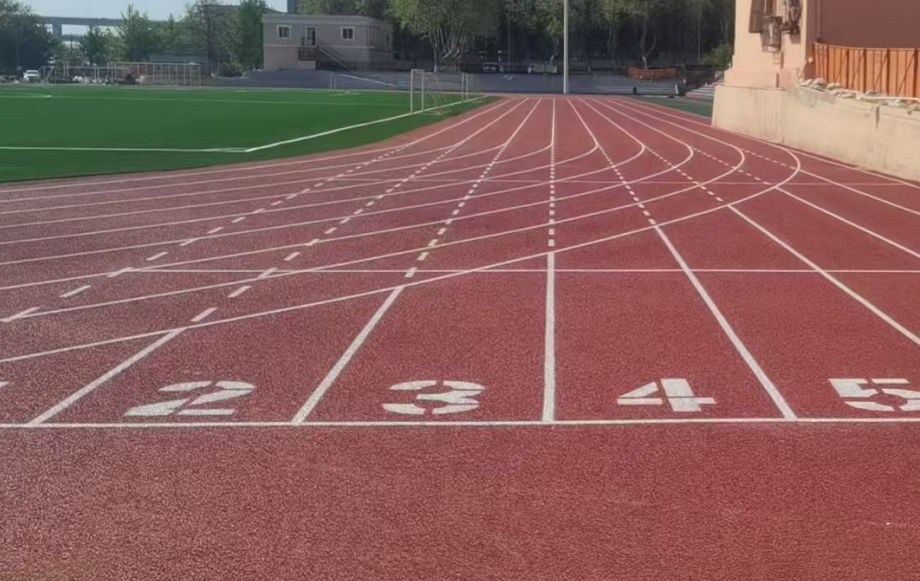 沧州市塑胶跑道学校运动操场 - 厂家